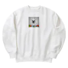 morisutoのいたずら好きなフレンチブルドッグ Heavyweight Crew Neck Sweatshirt