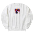 greenartのhappy ADHD Heavyweight Crew Neck Sweatshirt