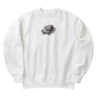 kuro-worldのユキヒョウ Heavyweight Crew Neck Sweatshirt