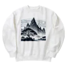 Qten369の甲賀の里 Heavyweight Crew Neck Sweatshirt