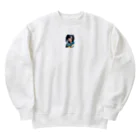 限界オタクの新境地の西条渚 Heavyweight Crew Neck Sweatshirt