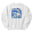 million-mindの雲にカモフラージュしたUFO Heavyweight Crew Neck Sweatshirt