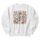 Prosperous Peony 6のPP6　ドラゴンバンドデザイン Heavyweight Crew Neck Sweatshirt