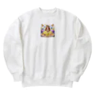 パープルルームの夢見心地の姫🌟 Heavyweight Crew Neck Sweatshirt