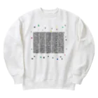 noiSutoaの円周率を1000桁 Heavyweight Crew Neck Sweatshirt