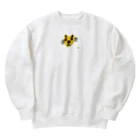 formalinmuimuiの6さいが描いたトラ Heavyweight Crew Neck Sweatshirt