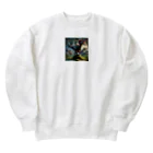 kuon3の恐竜ｓ Heavyweight Crew Neck Sweatshirt