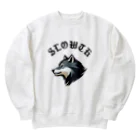 slowth_takeitonのWolf Heavyweight Crew Neck Sweatshirt