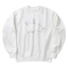 y.tanakaの剣犬（けんいぬ） Heavyweight Crew Neck Sweatshirt