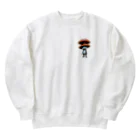 Kaz_Alter777のキュートなキノコ Heavyweight Crew Neck Sweatshirt