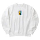 jhajhaのエレメンタル＆ボトルスピリット。 Heavyweight Crew Neck Sweatshirt