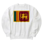 お絵かき屋さんのスリランカの国旗 Heavyweight Crew Neck Sweatshirt