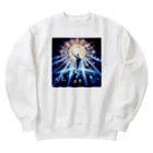 miracoloのmystical atmosphere  Heavyweight Crew Neck Sweatshirt