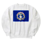 お絵かき屋さんの北マリアナ諸島の旗 Heavyweight Crew Neck Sweatshirt