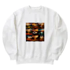 株式会社チュンスターの夕焼け小焼け Heavyweight Crew Neck Sweatshirt