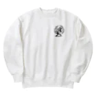 さしすせの空手道着スタイル Heavyweight Crew Neck Sweatshirt