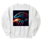 Mayatoramanのサルバトールモニター　モニター Heavyweight Crew Neck Sweatshirt