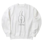 suuのにゃんたま Heavyweight Crew Neck Sweatshirt