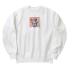 たくみのグッズ販売のアイスクリーム大好きちゃん Heavyweight Crew Neck Sweatshirt