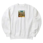 GUNSUNの君は大谷になれるか Heavyweight Crew Neck Sweatshirt