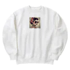 Chama's shopの美女と花 Heavyweight Crew Neck Sweatshirt