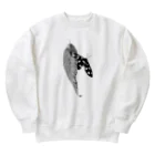 harukou_☆の虫　ちょうちょ？ Heavyweight Crew Neck Sweatshirt