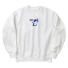 kiki25のペンギンとアイスクリーム Heavyweight Crew Neck Sweatshirt