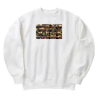 TKG3150のサッカーファン Heavyweight Crew Neck Sweatshirt