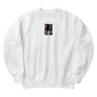 yab-AIの街の静寂 (Nocturnal Solitude) Heavyweight Crew Neck Sweatshirt