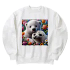 ミントキャンディのbabyあにまる Heavyweight Crew Neck Sweatshirt