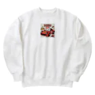 namaponのキュートなふぇらーりくん Heavyweight Crew Neck Sweatshirt