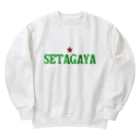 せたが屋さんの世田谷グッズ　グリーンロゴ（setagaya item） Heavyweight Crew Neck Sweatshirt