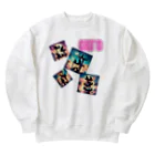 SKYのハワイキャットのグッズ Heavyweight Crew Neck Sweatshirt