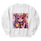 SWQAの可愛い女の子 Heavyweight Crew Neck Sweatshirt