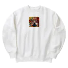 klkの武士 Heavyweight Crew Neck Sweatshirt