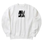 namidamakiのグラサン侍 Heavyweight Crew Neck Sweatshirt