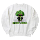 Stylo Tee Shopのブロックンロールのブロッコリー Heavyweight Crew Neck Sweatshirt