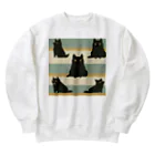 なんでもイイっしょ！のクロ Heavyweight Crew Neck Sweatshirt