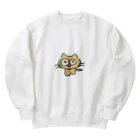 ハシビッチのみけちゃん Heavyweight Crew Neck Sweatshirt