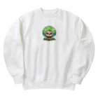 YOKOKENのガジュマルのガジュ子さん Heavyweight Crew Neck Sweatshirt