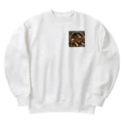 tsukino-utenaの星めぐり《Leo・獅子座》 Heavyweight Crew Neck Sweatshirt