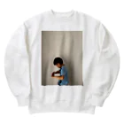 Minashのぼくのカッコいいポーズ Heavyweight Crew Neck Sweatshirt