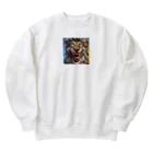 crazy_x_crazyのクレイジーライオン Heavyweight Crew Neck Sweatshirt