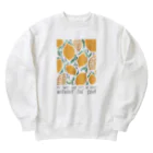 NatureDesignStoreのレトロレモンの哲学 Heavyweight Crew Neck Sweatshirt