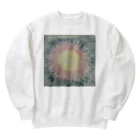 光のパステルアート　Hisaの光のパステルアート　涼しい光 Heavyweight Crew Neck Sweatshirt