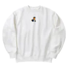 オリジナルグッズショップ KIJITORAのダック黄色 Heavyweight Crew Neck Sweatshirt