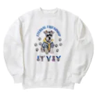 ivybloonの美意識高めのシュナウザー Heavyweight Crew Neck Sweatshirt