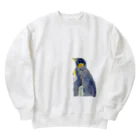 つぎの皇帝ペンギン　ひとり Heavyweight Crew Neck Sweatshirt