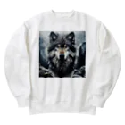 中村マコトのオオカミ　森の番人 Heavyweight Crew Neck Sweatshirt