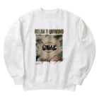 si-moのゆっくりまったりリラックス　Chillax!シリーズ Heavyweight Crew Neck Sweatshirt